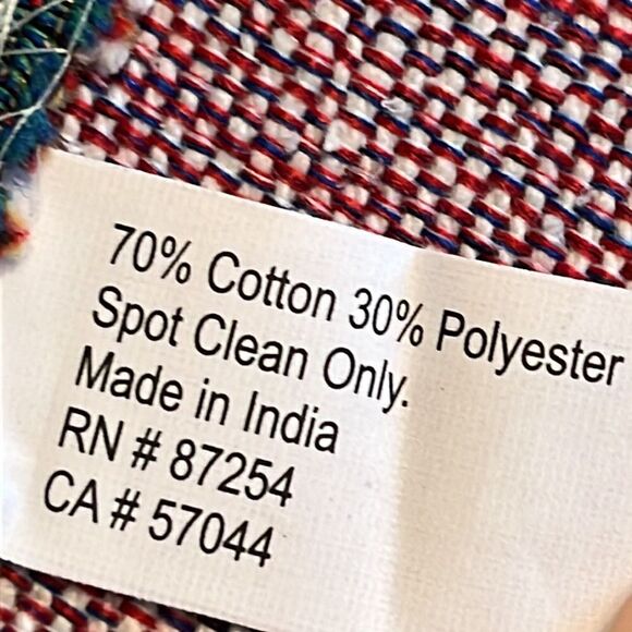 Home Collection Set of 4 Tapestry Cotton Blend Placemats “Harvest Blessings” - Picture 11 of 16